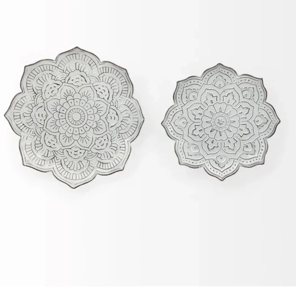 2 Pc Set Metal Wall Decor by Bungalow Rose - Picture 8 of 9